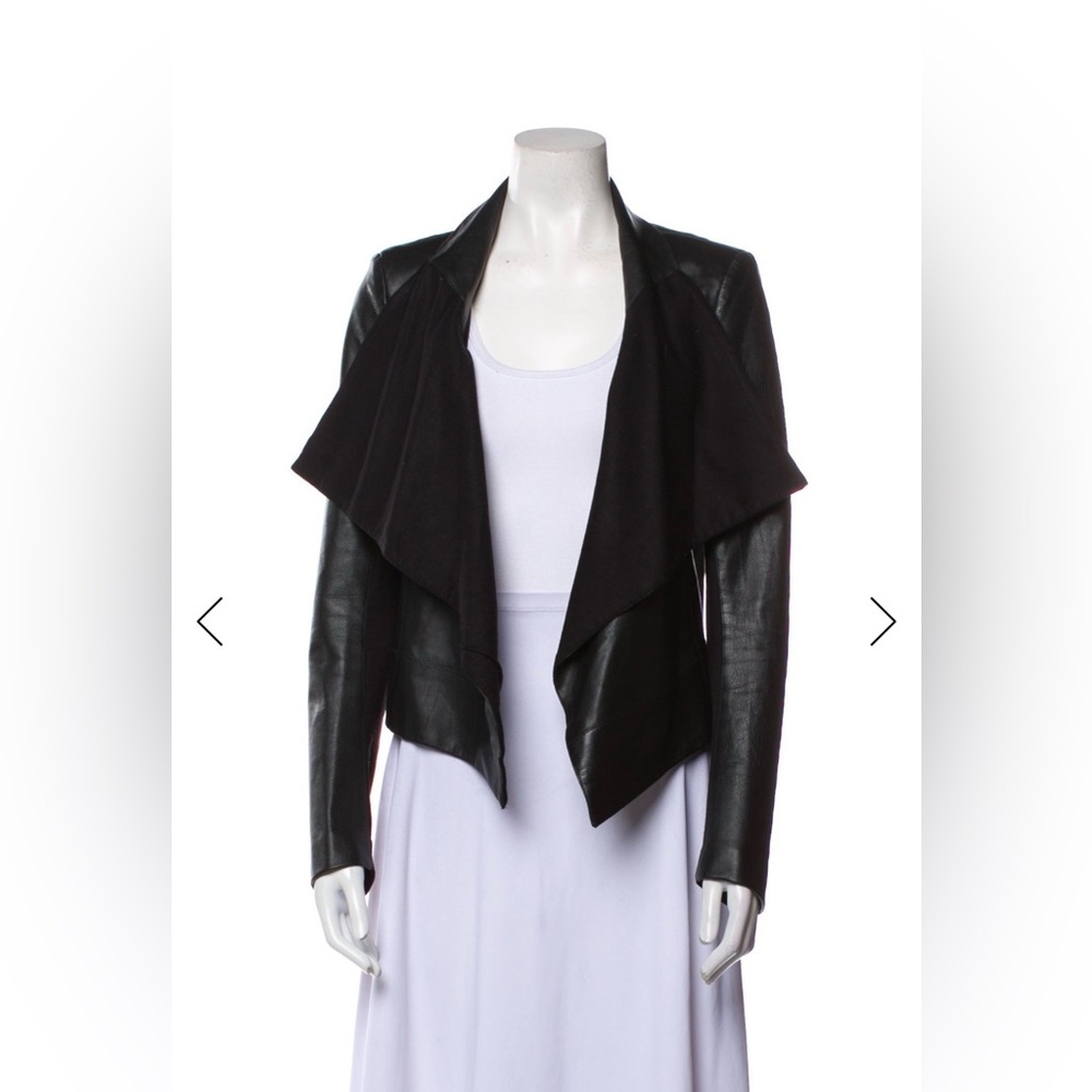 Sachin + Babi Black Leather Jacket
